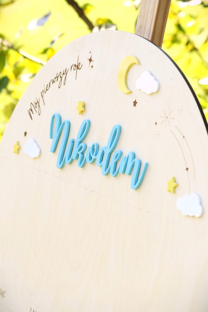 Półokrągła tablica roczkowa Niebo