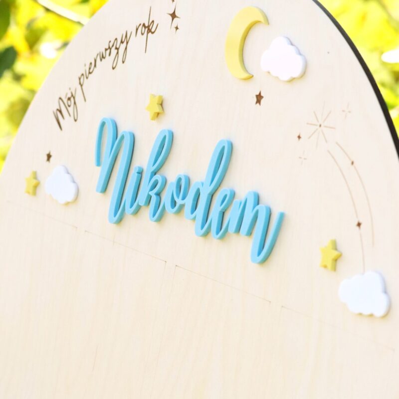 Półokrągła tablica roczkowa Niebo