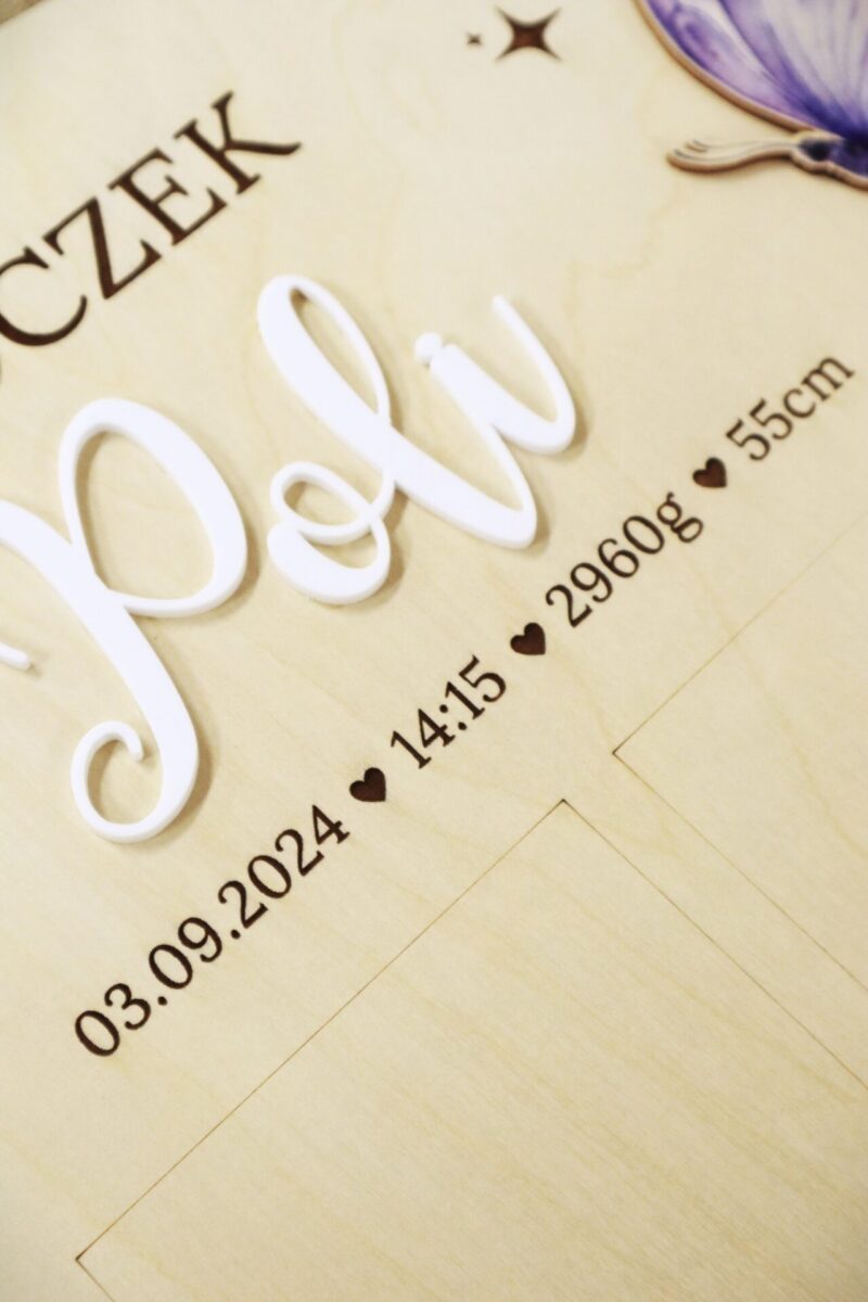 Półokrągła tablica roczkowa Stokrotki