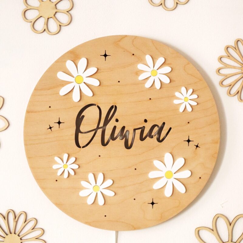 Lampka z imieniem Stokrotki