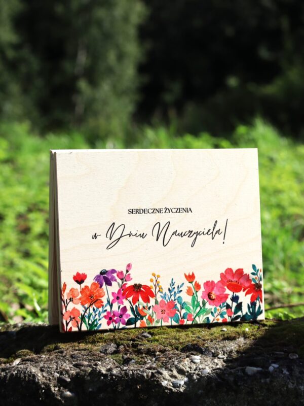 Pudełko dla nauczyciela na czekoladki Merci