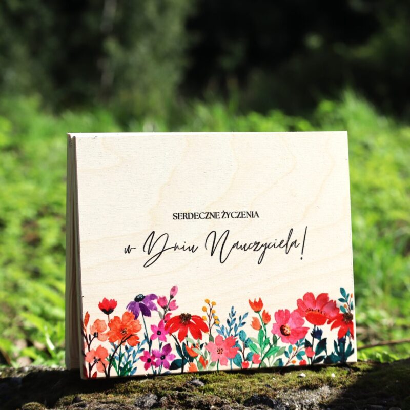 Pudełko dla nauczyciela na czekoladki Merci