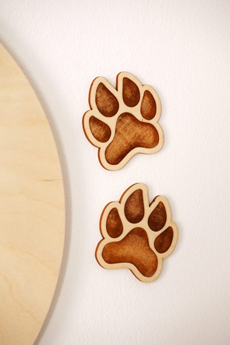 Drewniany napis na ścianę "Welcome to the JUNGLE"