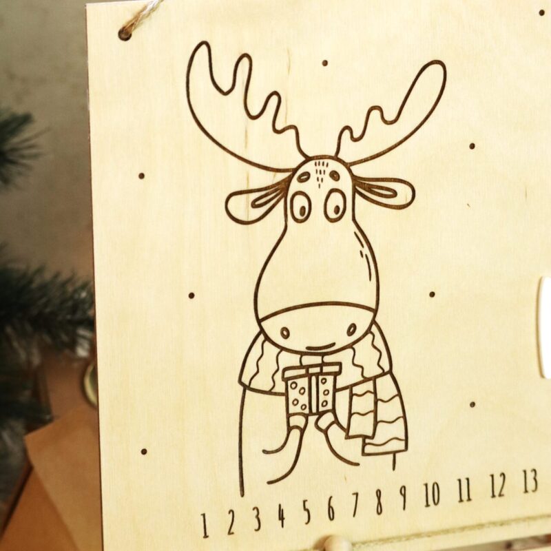 Kalendarz Adwentowy Renifer