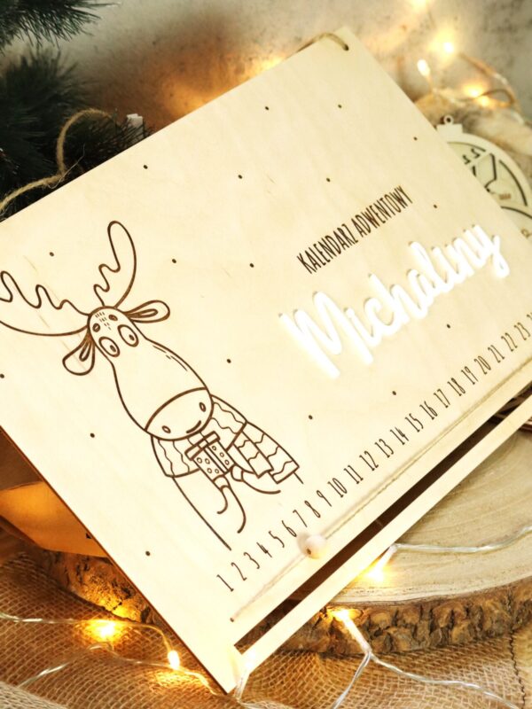 Kalendarz Adwentowy Renifer