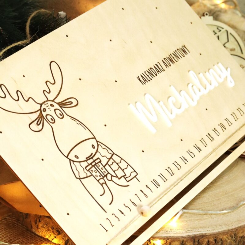 Kalendarz Adwentowy Renifer