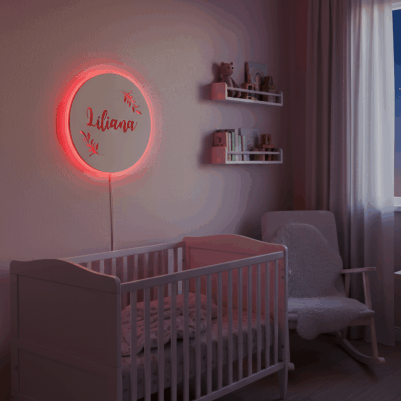 Lampka z imieniem Gałązki