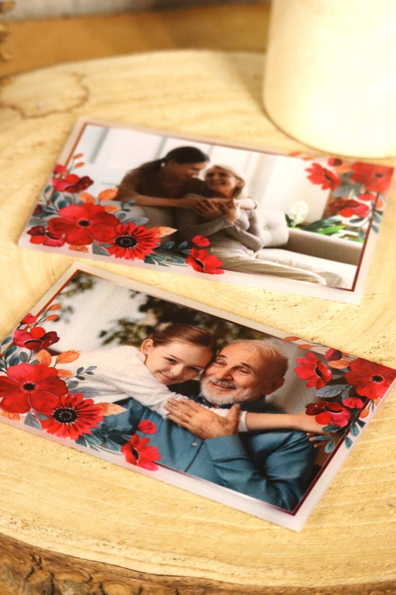 Magnes ze zdjęciem na Dzień Babci i Dziadka