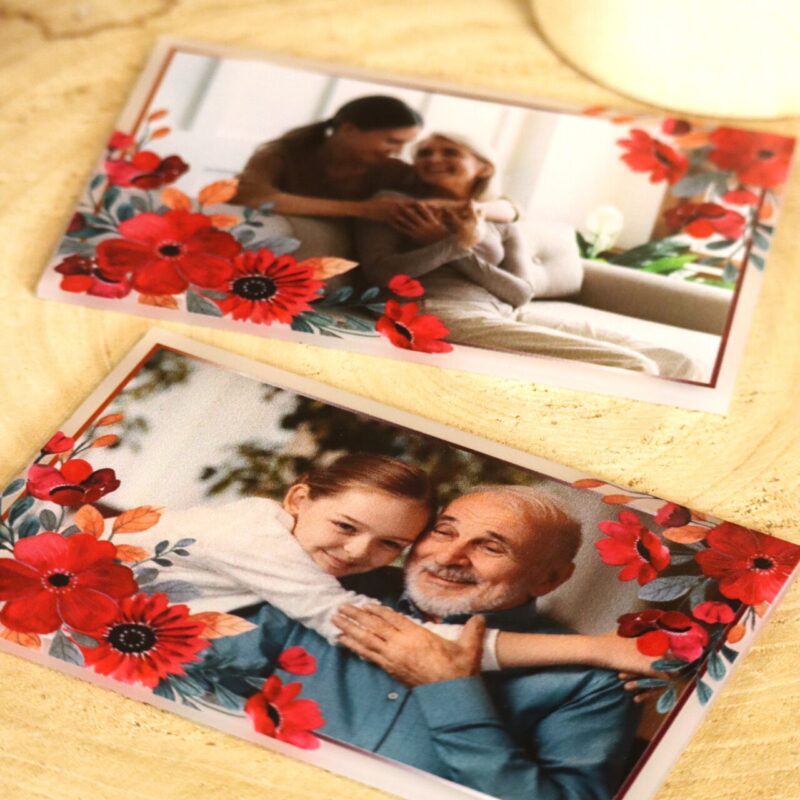 Magnes ze zdjęciem na Dzień Babci i Dziadka