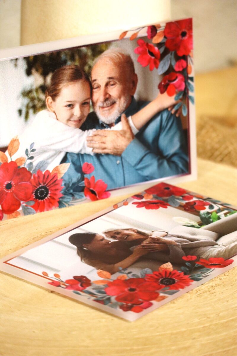 Magnes ze zdjęciem na Dzień Babci i Dziadka