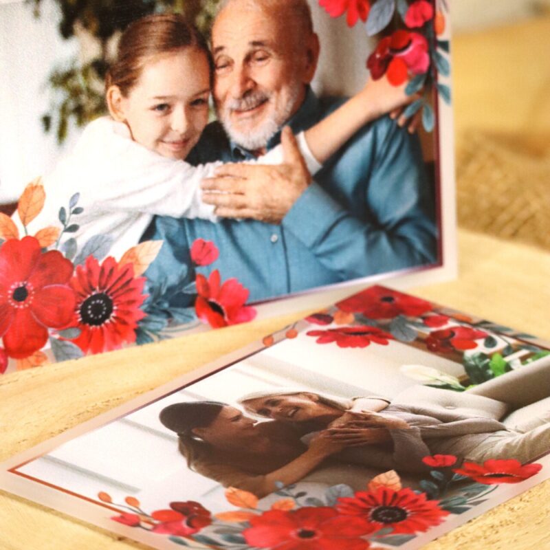 Magnes ze zdjęciem na Dzień Babci i Dziadka
