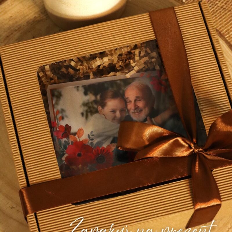 Magnes ze zdjęciem na Dzień Babci i Dziadka