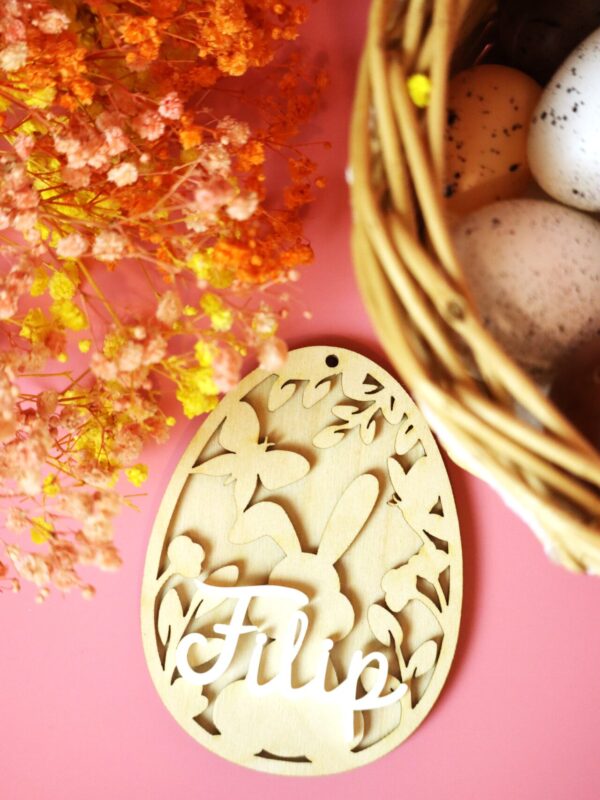 IMG_7502 Zawieszka wielkanocna z imieniem Ażurowa pisanka