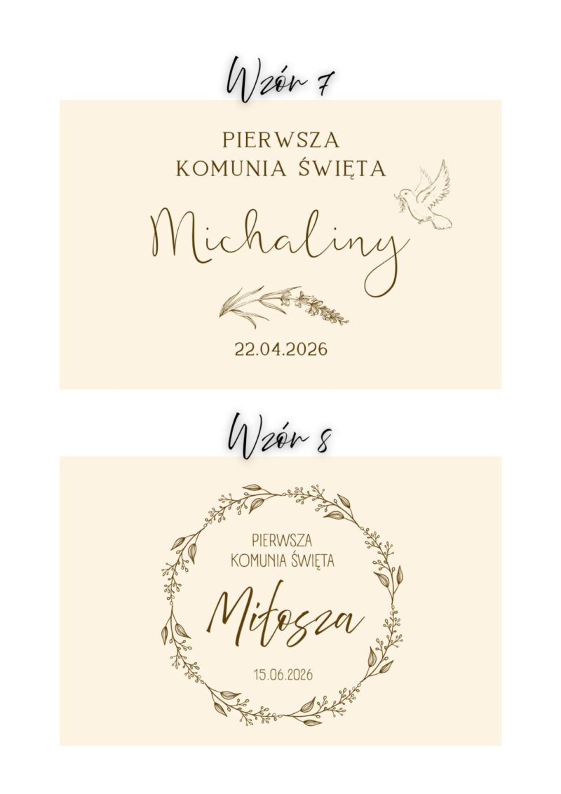 Grawerowana szkatułka na I Komunię z przegródkami