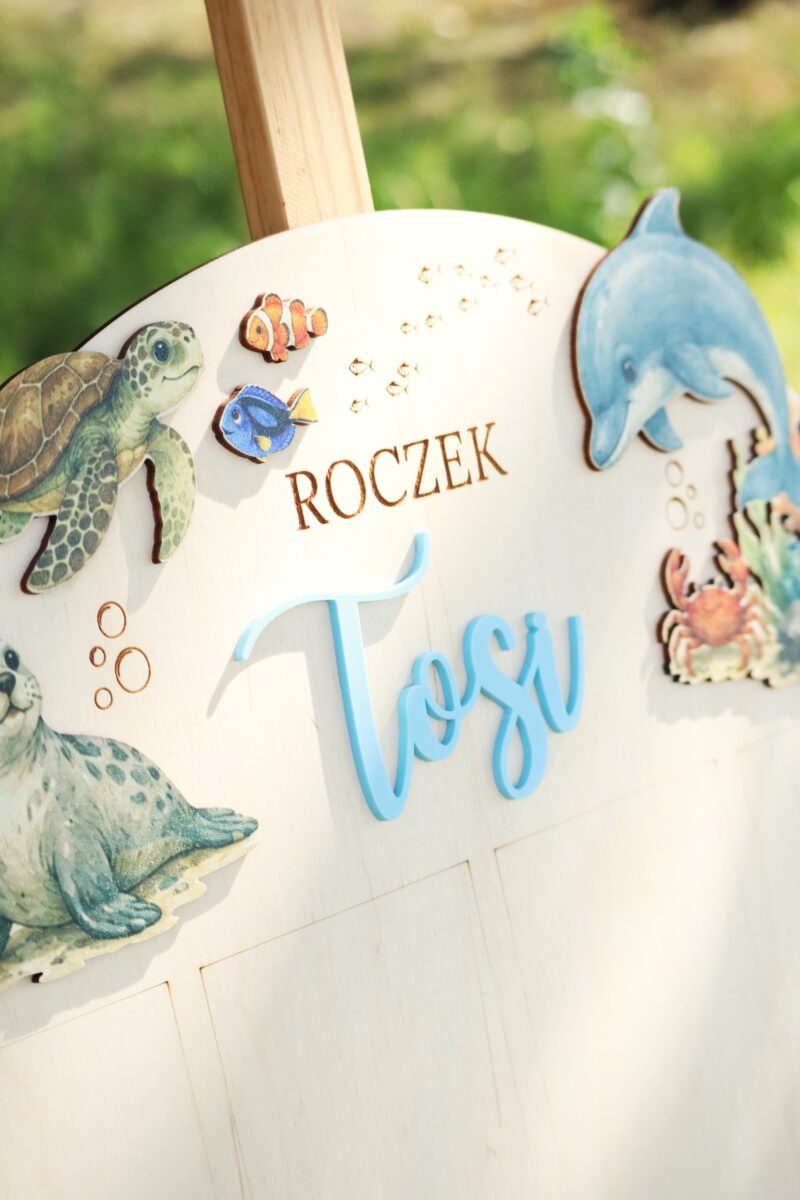 Tablica na roczek Podwodny świat