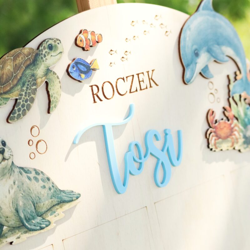 Tablica na roczek Podwodny świat
